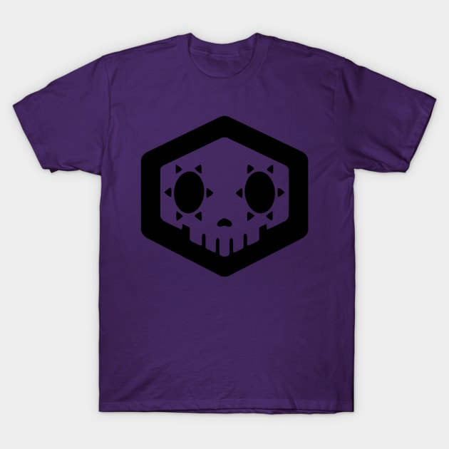 Sombra Sugar Skull T-Shirt by AllHailWhale